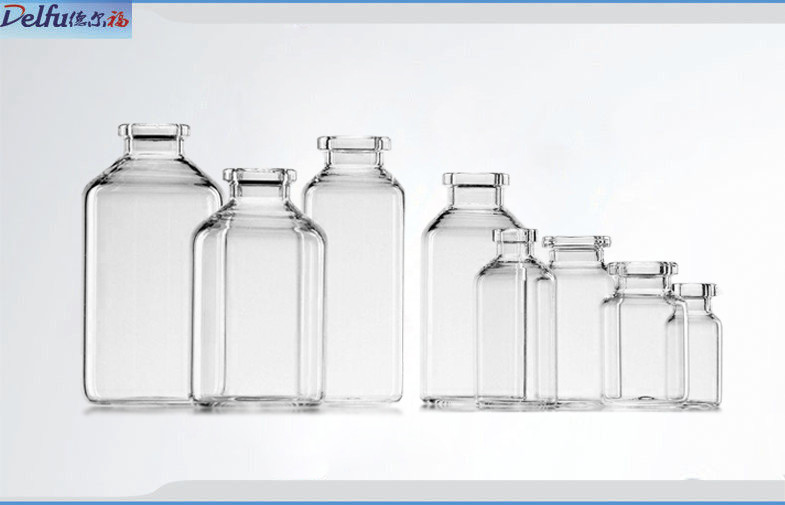 Antibiotici/bottiglia d'imballaggio di vetro farmaceutica di infusione con il cappuccio di plastica di alluminio