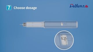 Penna per iniettore automatico Delfu Consegna facile dei farmaci