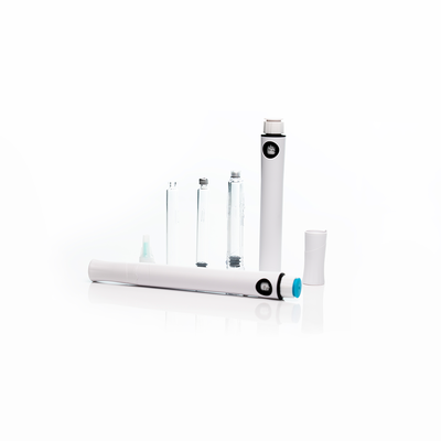 Penna monouso a doppia camera con cartuccia a doppia camera da 4 ml e precisione di dose minima di 0,01 ml