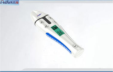 La penna automatica precompilata dell'iniettore dell'insulina diabetica visualizza il dosaggio restante